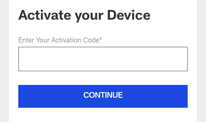 Enter activation code to Activate NFL on Roku TV 