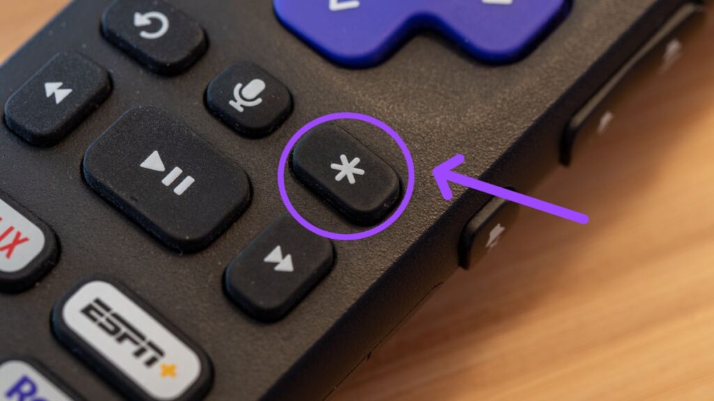 Press Ashtrick button on roku remote to fix cowboy channel not working on Roku 