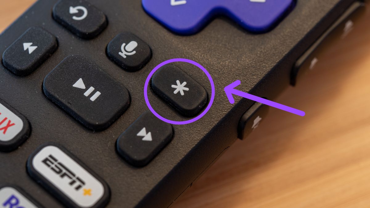 Ashtrick button on roku remote to Clear Netflix Cache on Roku TV 