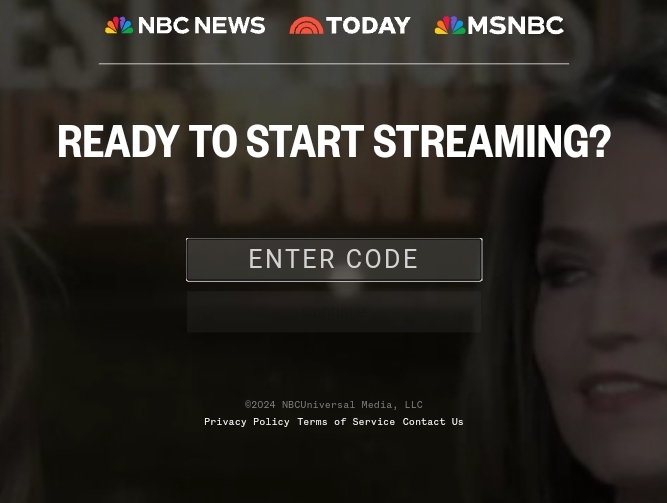 activation code to Activate MSNBC on Roku tv 